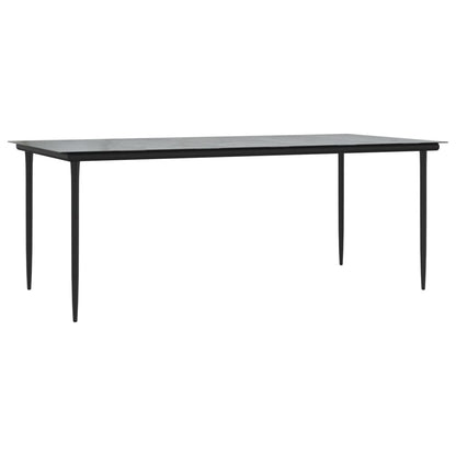 Spisebordssæt Til Haven 7 Dele Med Hynder Polyrattan Beige