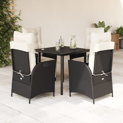 Spisebordssæt Til Haven 3 Dele Med Hynder Polyrattan - Variant 3213166