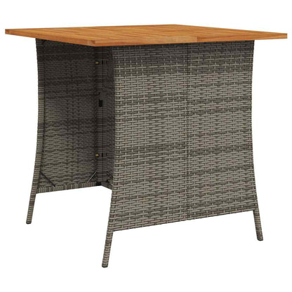 Sofasæt Til Haven 6 Dele Med Hynder L-formet Polyrattan - Billede 4