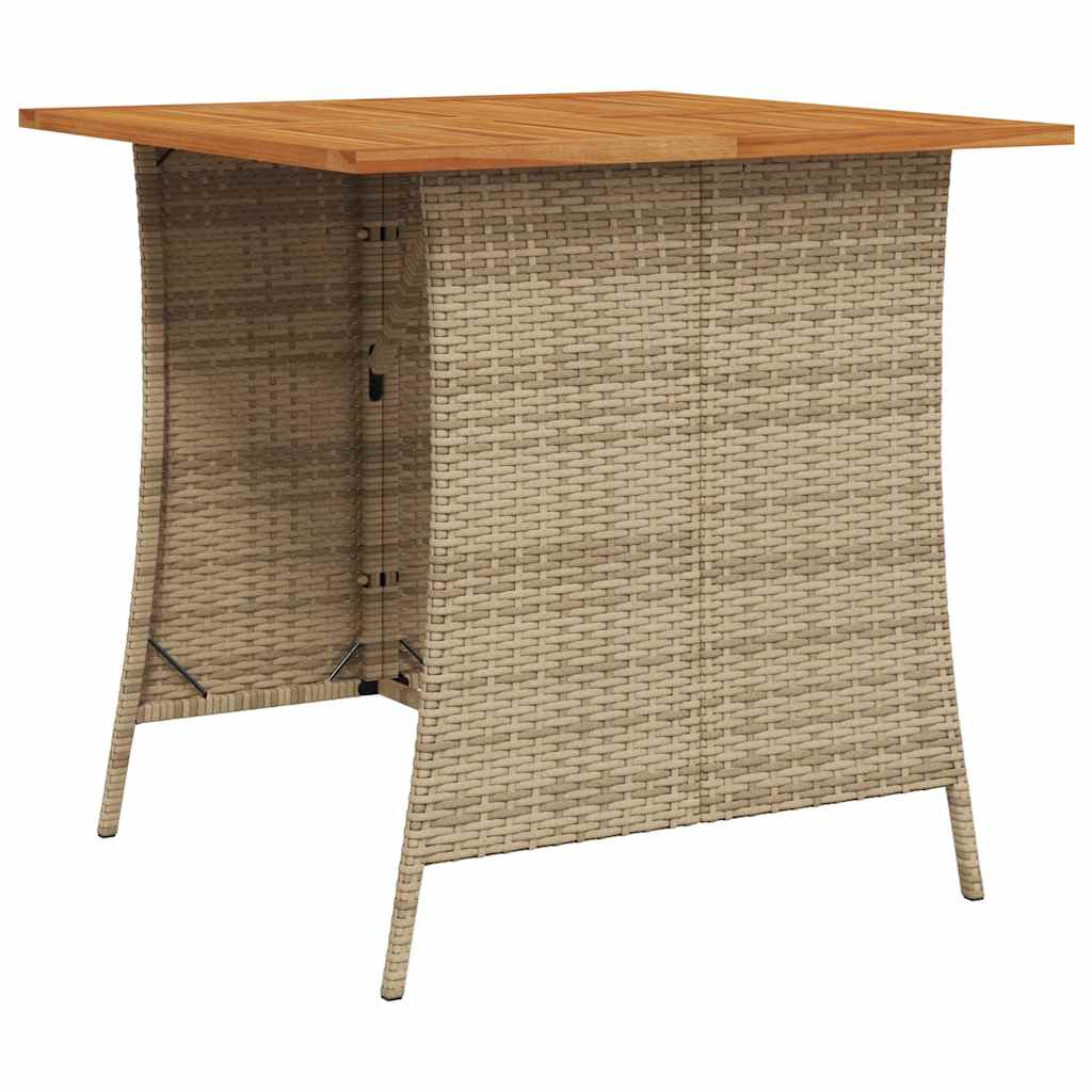 Sofasæt Til Haven 6 Dele Med Hynder L-formet Polyrattan - Billede 4