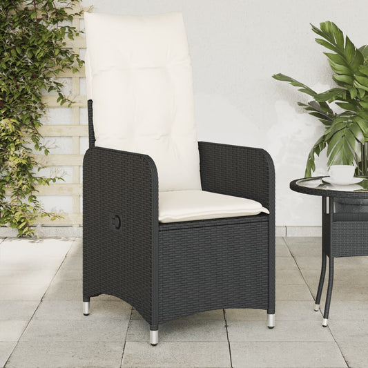 Havestol Med Hynder Justerbart Ryglæn Polyrattan