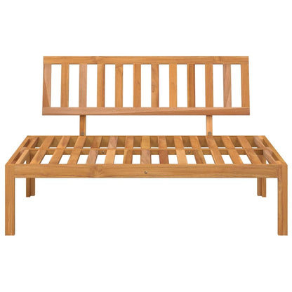 Midtermodul Til Pallesofa Massivt Akacietræ - Billede 3
