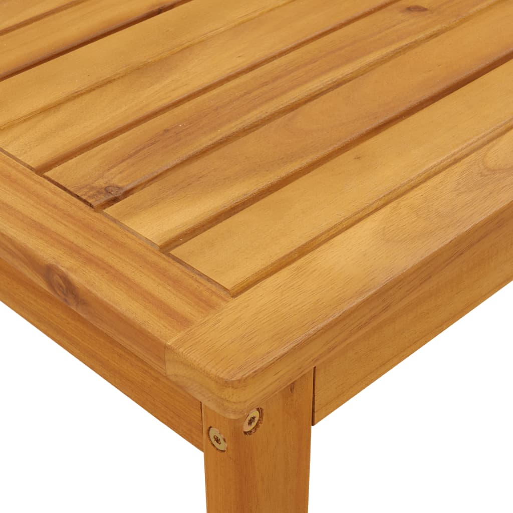 Havebord 100x60x30 Cm Massivt Akacietræ - Billede 6