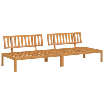 Sofamodul Til Pallesofa Massivt Akacietræ