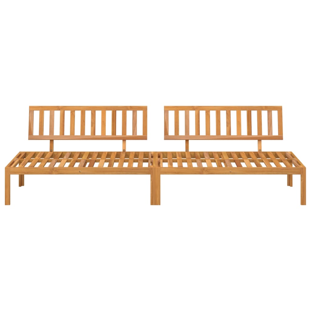 Sofamodul Til Pallesofa Massivt Akacietræ