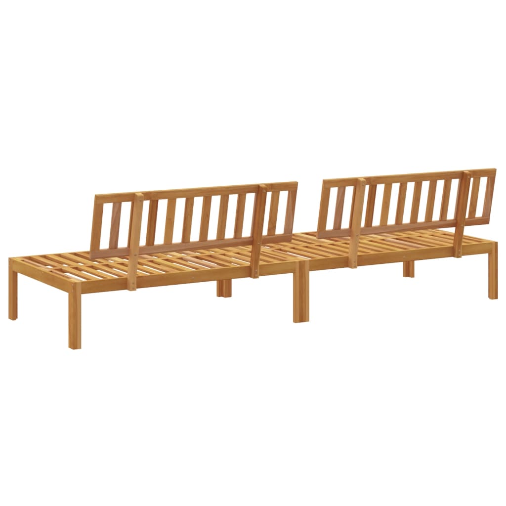 Sofamodul Til Pallesofa Massivt Akacietræ