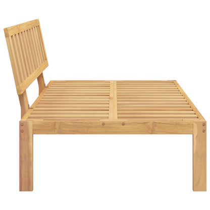 Midtermodul Til Pallesofa Massivt Akacietræ