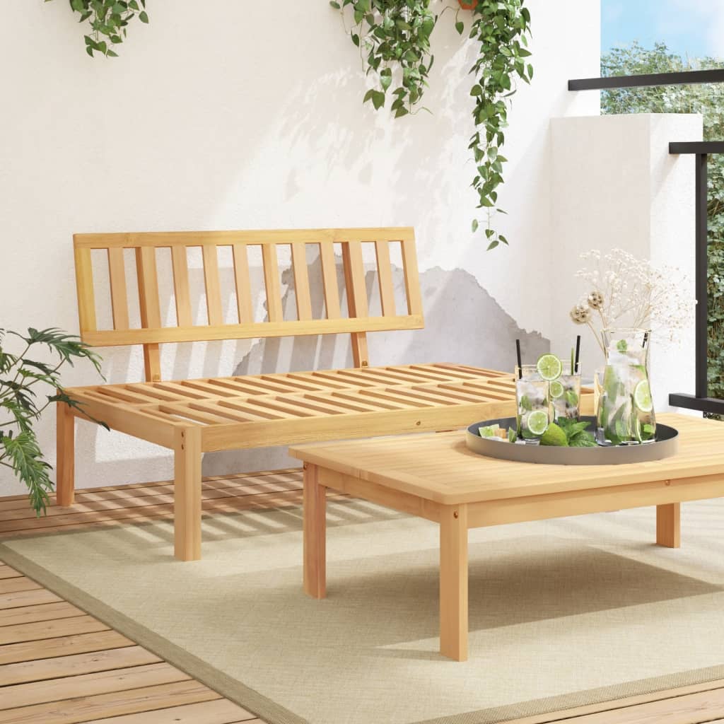 Midtermodul Til Pallesofa Massivt Akacietræ - Variant 365850