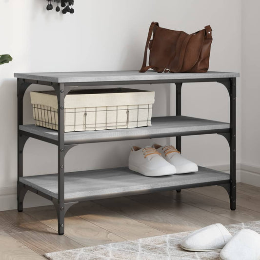 Skobænk 70X38,5X49 Cm Konstrueret Træ