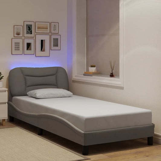 Sengeramme Med Led Uden Madras Stof