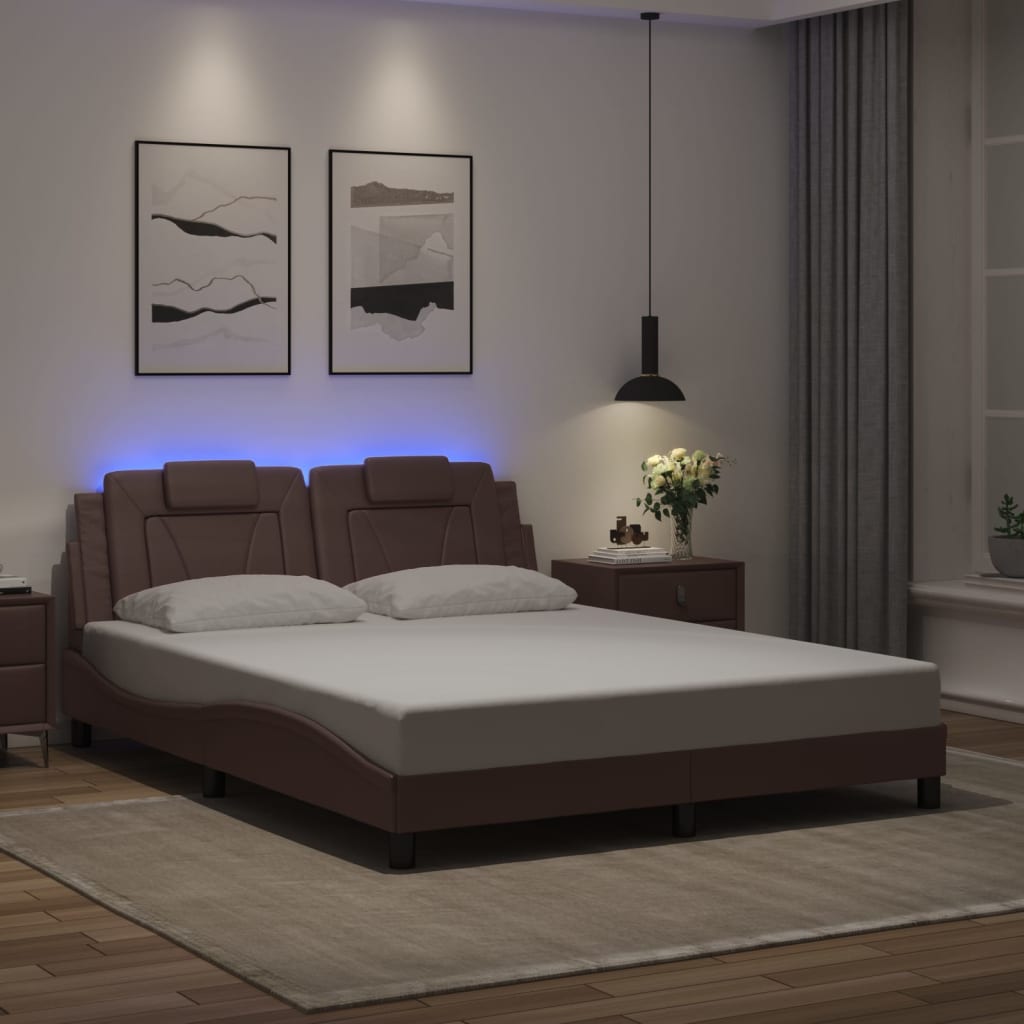 Sengeramme Viana Med LED Uden Madras - Variant 3214031