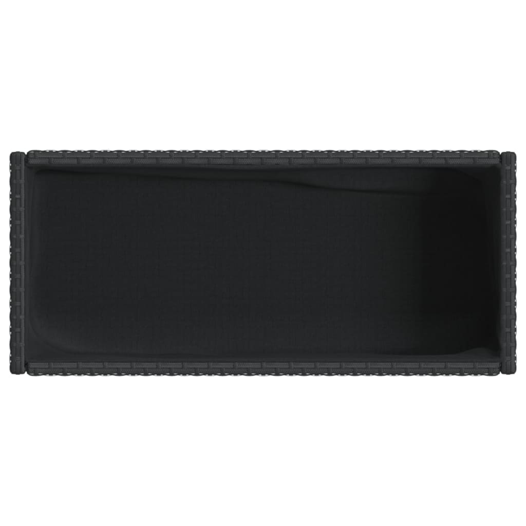 Plantekasser Med Hylde 70x28x70 Cm Polyrattan - Billede 9