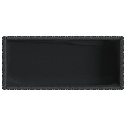 Plantekasser Med Hylde 70x28x70 Cm Polyrattan - Billede 9