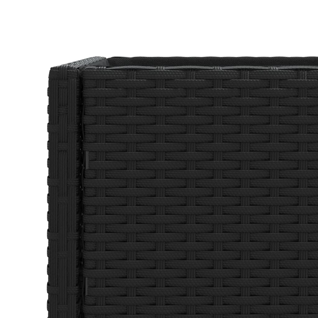 Plantekasser Med Hylde 70x28x70 Cm Polyrattan - Billede 10