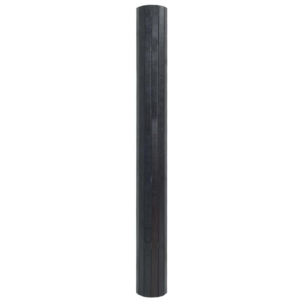 Gulvtæppe 70x100 Cm Rektangulær Bambus - Billede 3