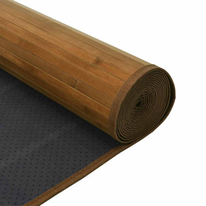 Gulvtæppe 70x300 Cm Rektangulær Bambus - Billede 5