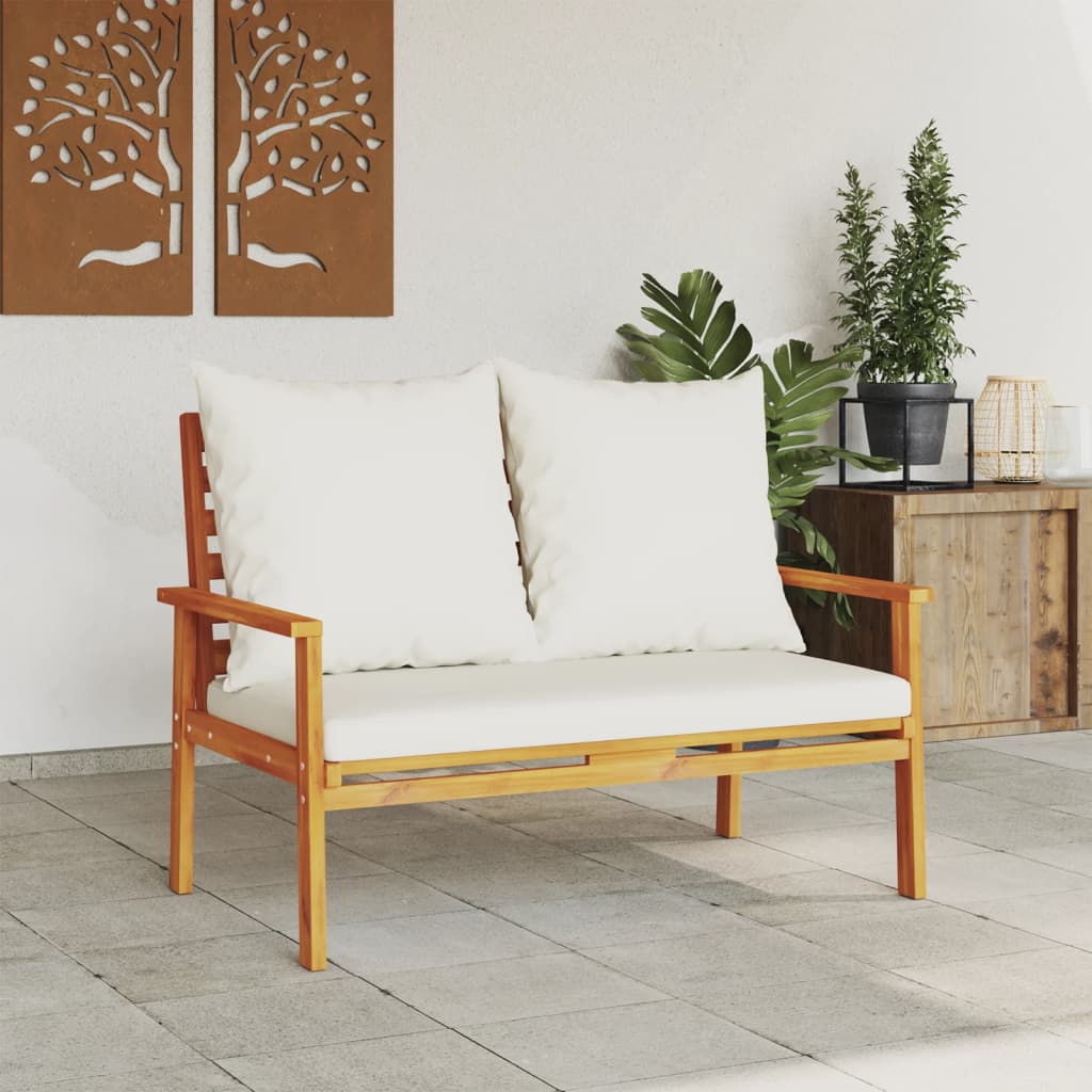 Havebænk 120 Cm Massivt Akacietræ