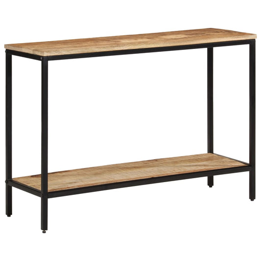 Konsolbord 100X35X70 Cm Massivt Ru Mangotræ
