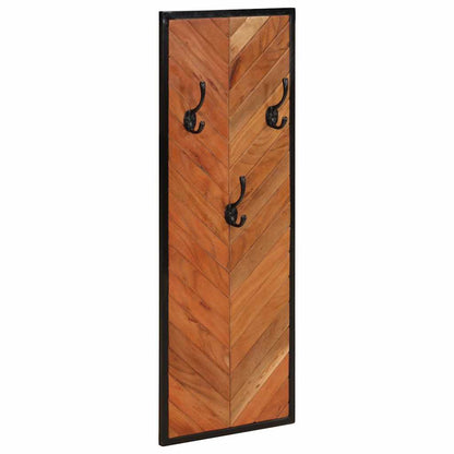 Knagerækker 2 Stk. 35x1x90 Cm Massivt Akacietræ - Billede 11