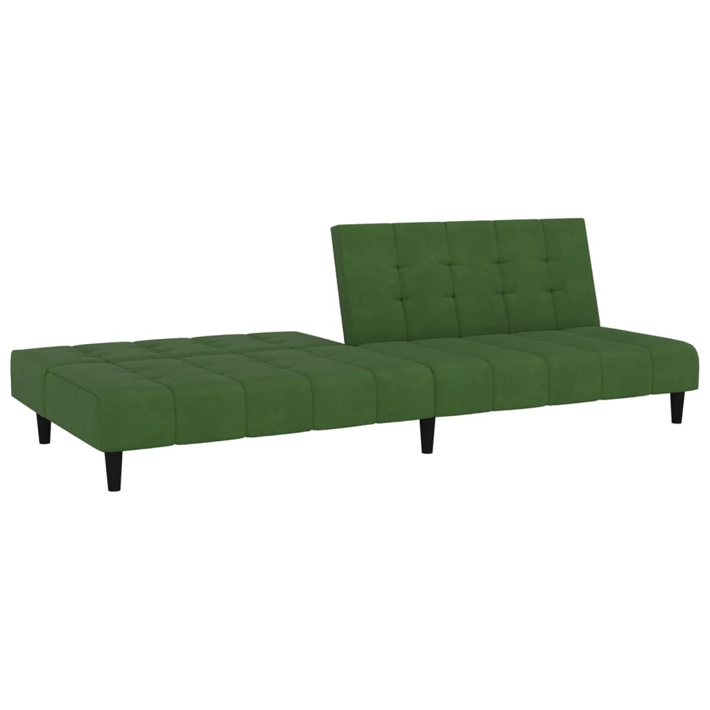 2-Personers Sovesofa Fløjl