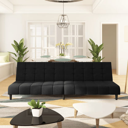 2-Personers Sovesofa Fløjl