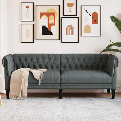 3-personers Chesterfield-sofa Stof - Variant 372557