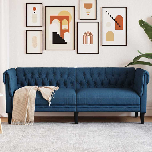 3-personers Chesterfield-sofa Stof - Hovedbillede