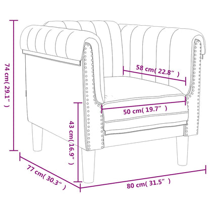 Sofastol Velour - Billede 9