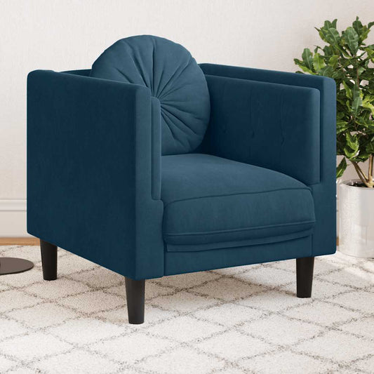 Sofastol Med Hynde Velour - Hovedbillede