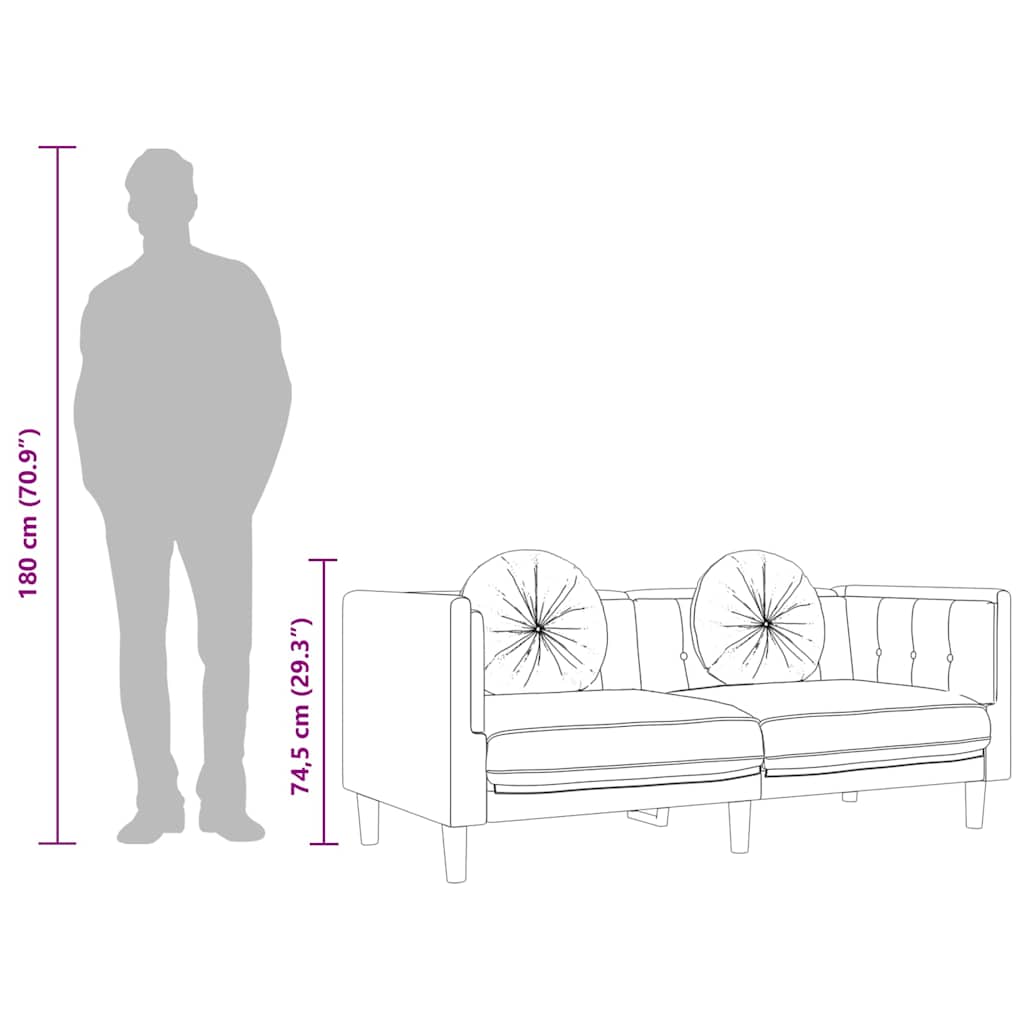 Sofa Med Hynde Velour