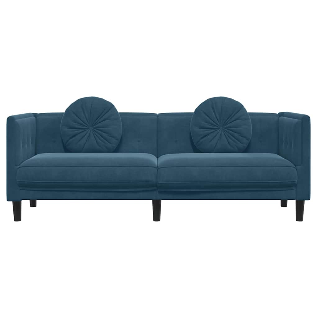 3-personers Sofa Med Hynder Velour - Billede 4