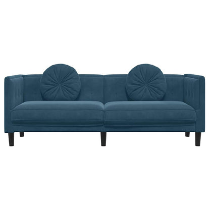 3-personers Sofa Med Hynder Velour - Billede 4