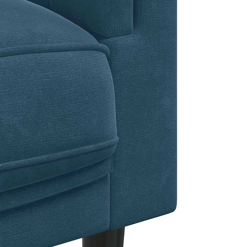3-personers Sofa Med Hynder Velour - Billede 7