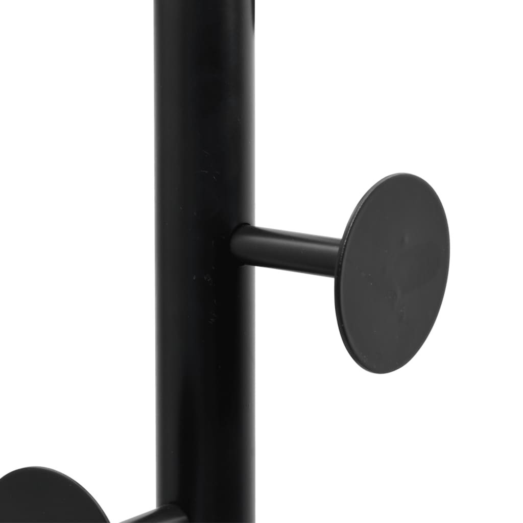 Stumtjener 176 Cm Pulverlakeret Jern - Billede 7