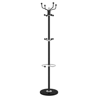 Stumtjener Med Paraplyholder 180 Cm Pulverlakeret Jern - Billede 2