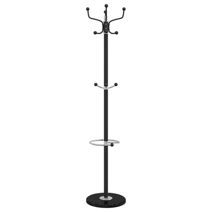 Stumtjener Med Paraplyholder 180 Cm Pulverlakeret Jern - Billede 5