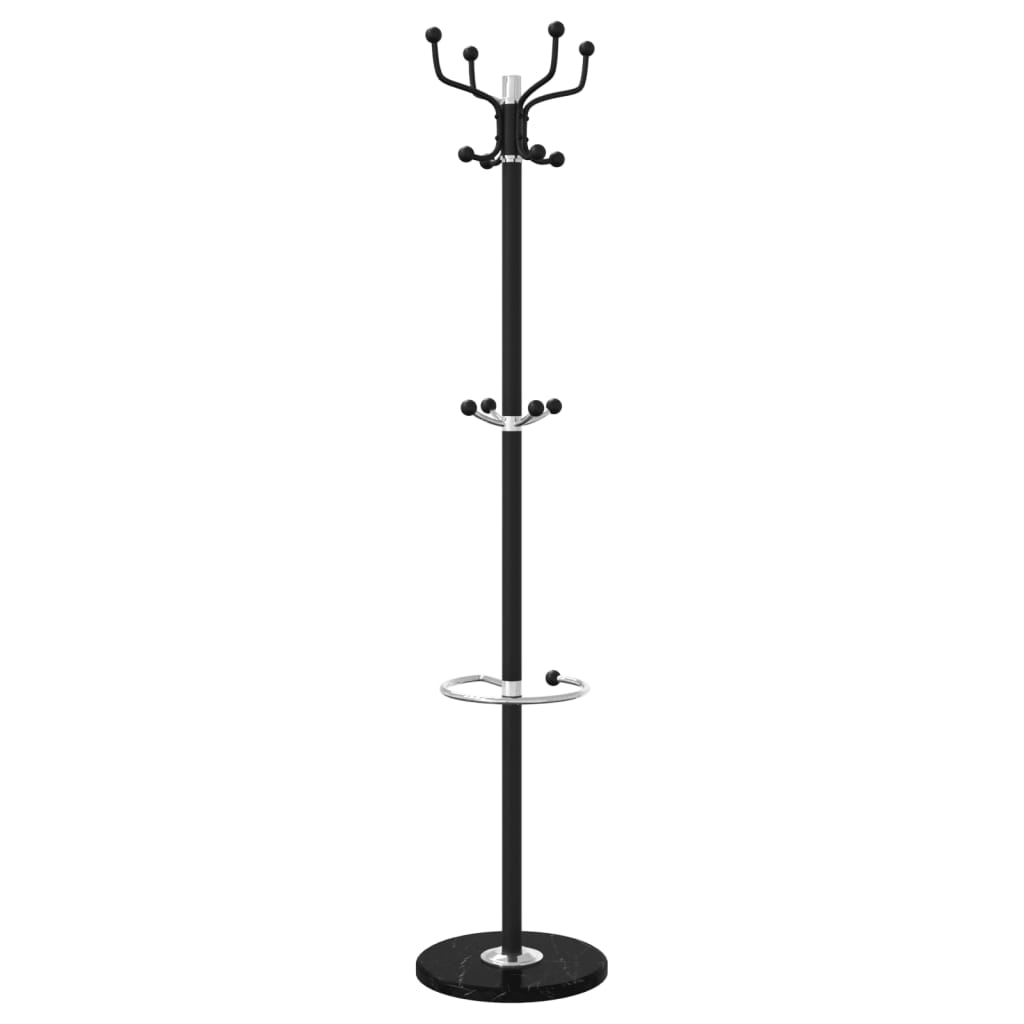 Stumtjener Med Paraplyholder 180 Cm Pulverlakeret Jern - Billede 6