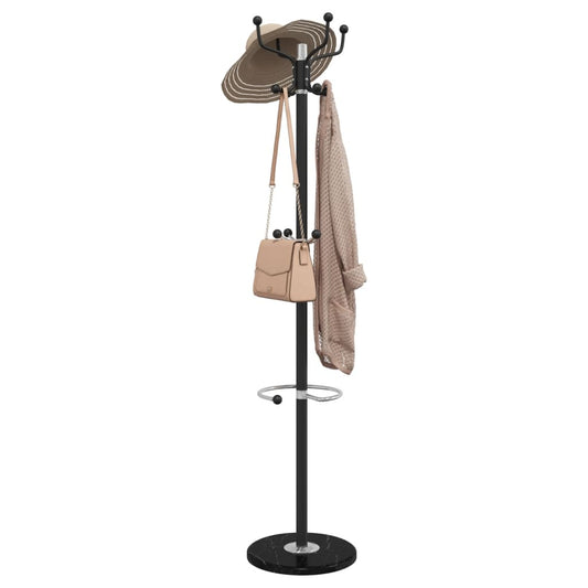Stumtjener Med Paraplyholder 180 Cm Pulverlakeret Jern - Hovedbillede