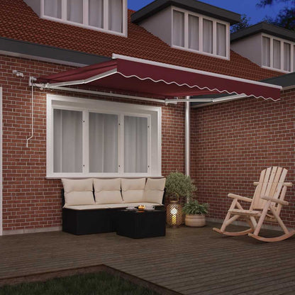 Markise Med LED-lys Automatisk Betjening - Billede 3