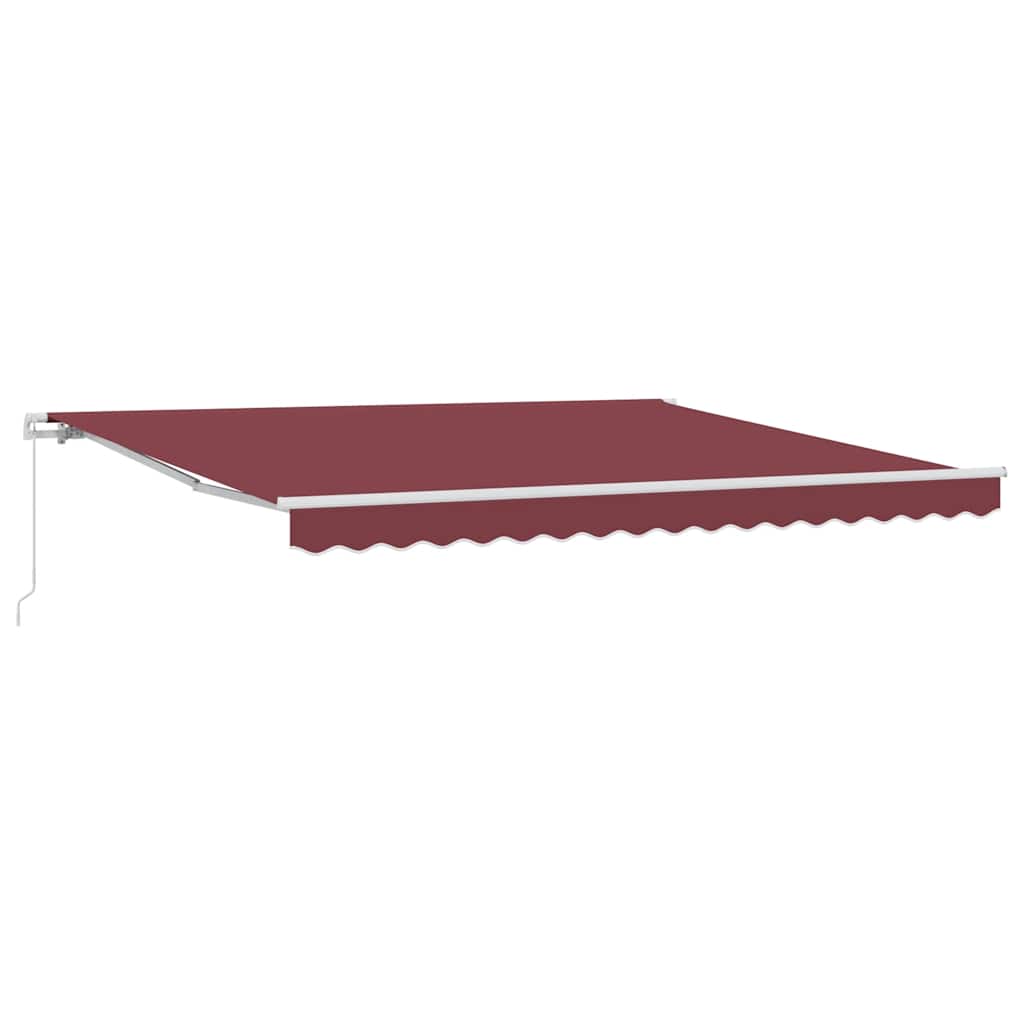 Markise 400x300 Manuel Betjening Bordeauxfarvet - billede 2