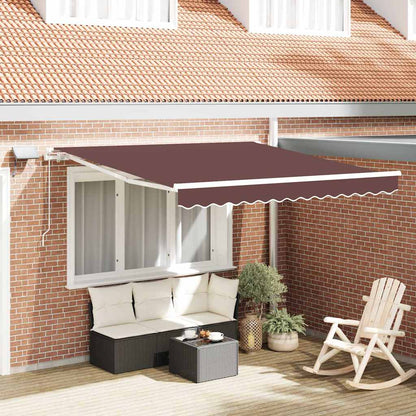 Markise Med LED-lys Manuel Betjening - Variant 3215374