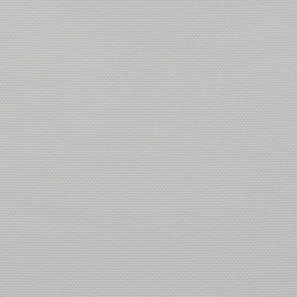 Solsejl 6x3 M 100 % Polyesterstof Lysegrå - Billede 9