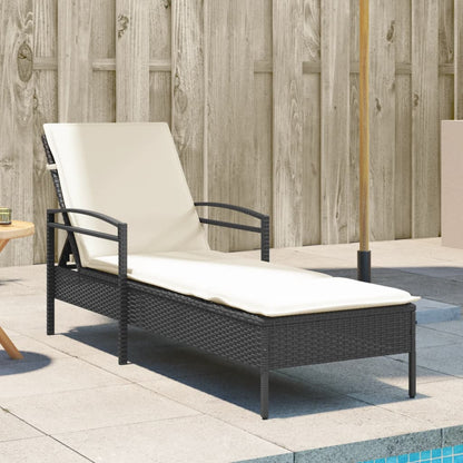 Liggestol Med Hynde 63x200x81 Cm Polyrattan - Variant 368299