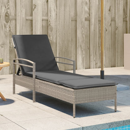 Liggestol Med Hynde 63x200x81 Cm Polyrattan - Variant 368304