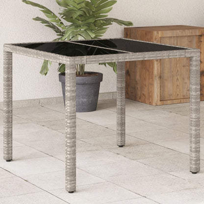 Havebord 90X90X75 Cm Polyrattan
