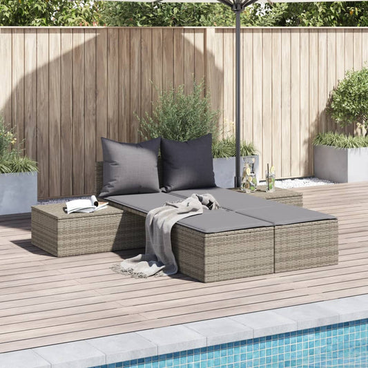Loungesofa Med Hynder Polyrattan