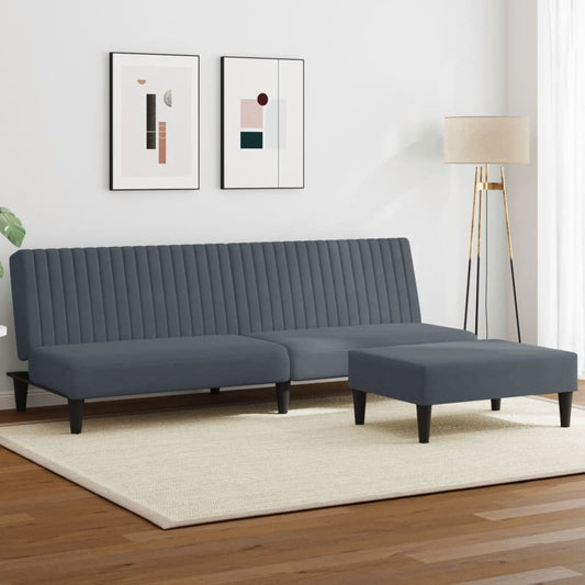 Sofasæt 2 Dele Velour