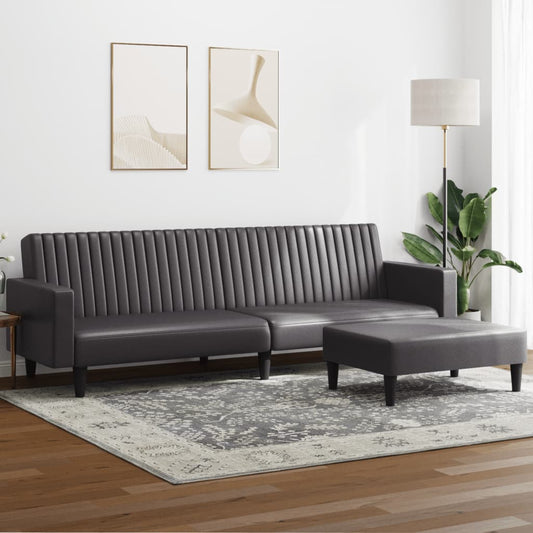 Sofasæt 2 Dele Kunstlæder