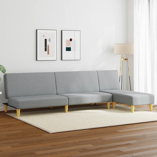 Sofasæt 2 Dele Stof