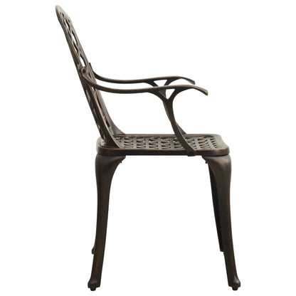 Havestole 6 Stk. Støbt Aluminium - Billede 6